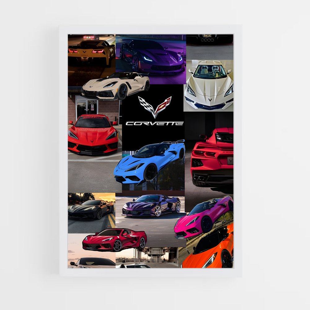Poster Future Vibes – affiche Chevrolet (vue 3)